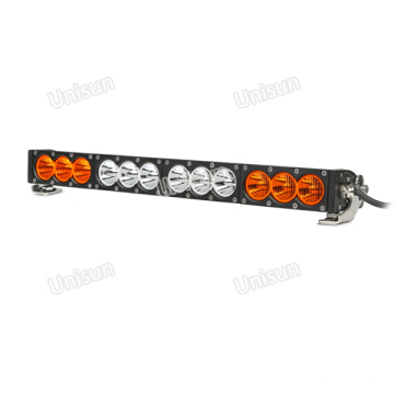 Barra de luz LED para carro 22 &quot;âmbar 120 W única linha